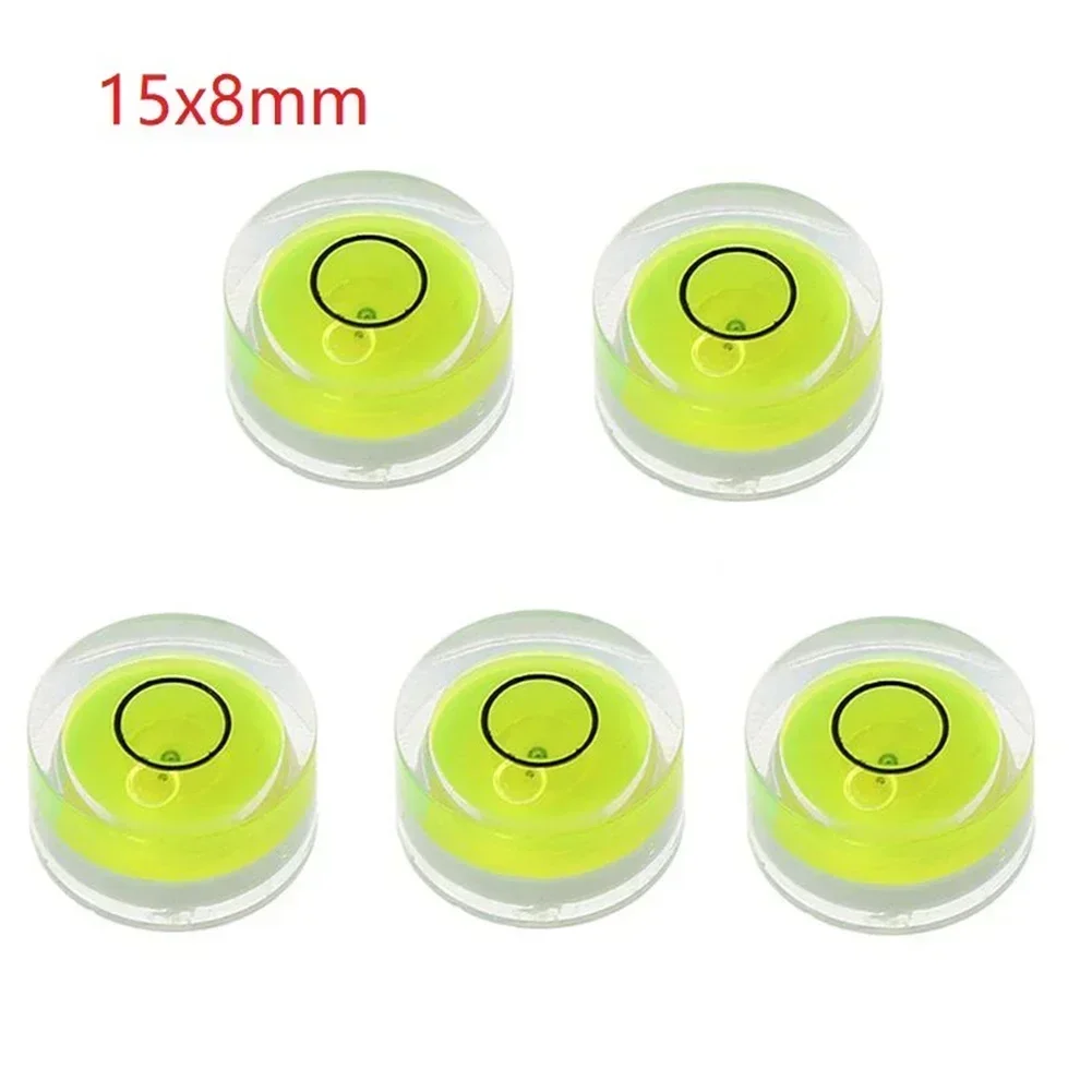 Spirit Leveler Bubble Level 5pcs Round Round Bubble LevelLevel Bubble Level Instrument Leveler MiniLevel New