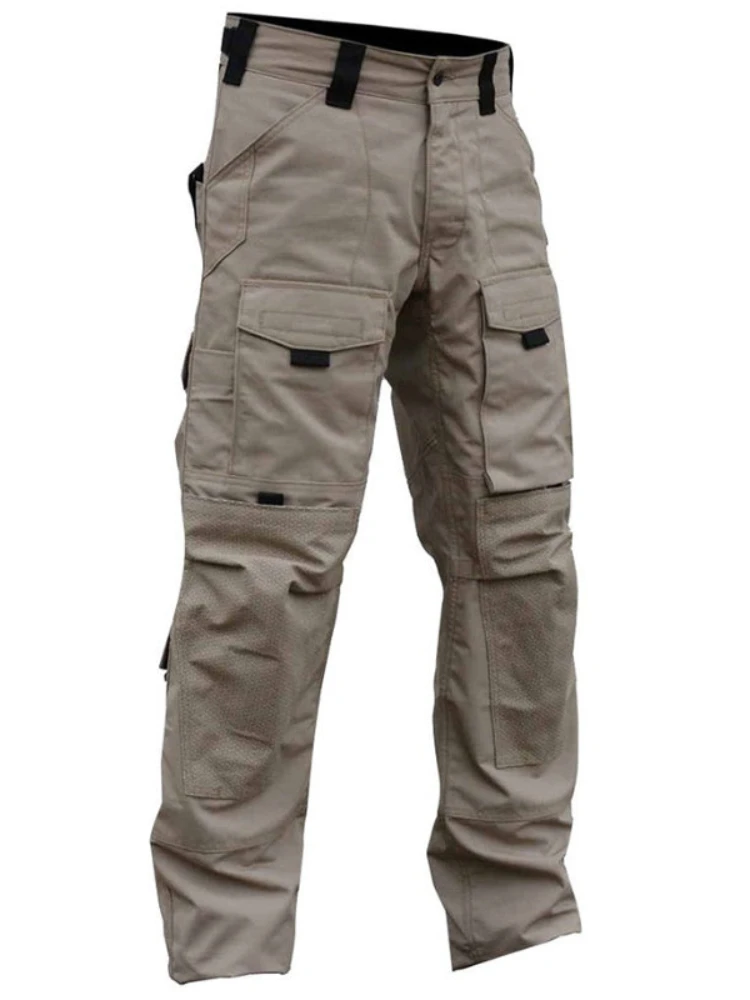 Outdoor Hiking Overalls Men\'s Pants Cargo Pants Military Combat Cotton Pant Army Casual Trousers Pants