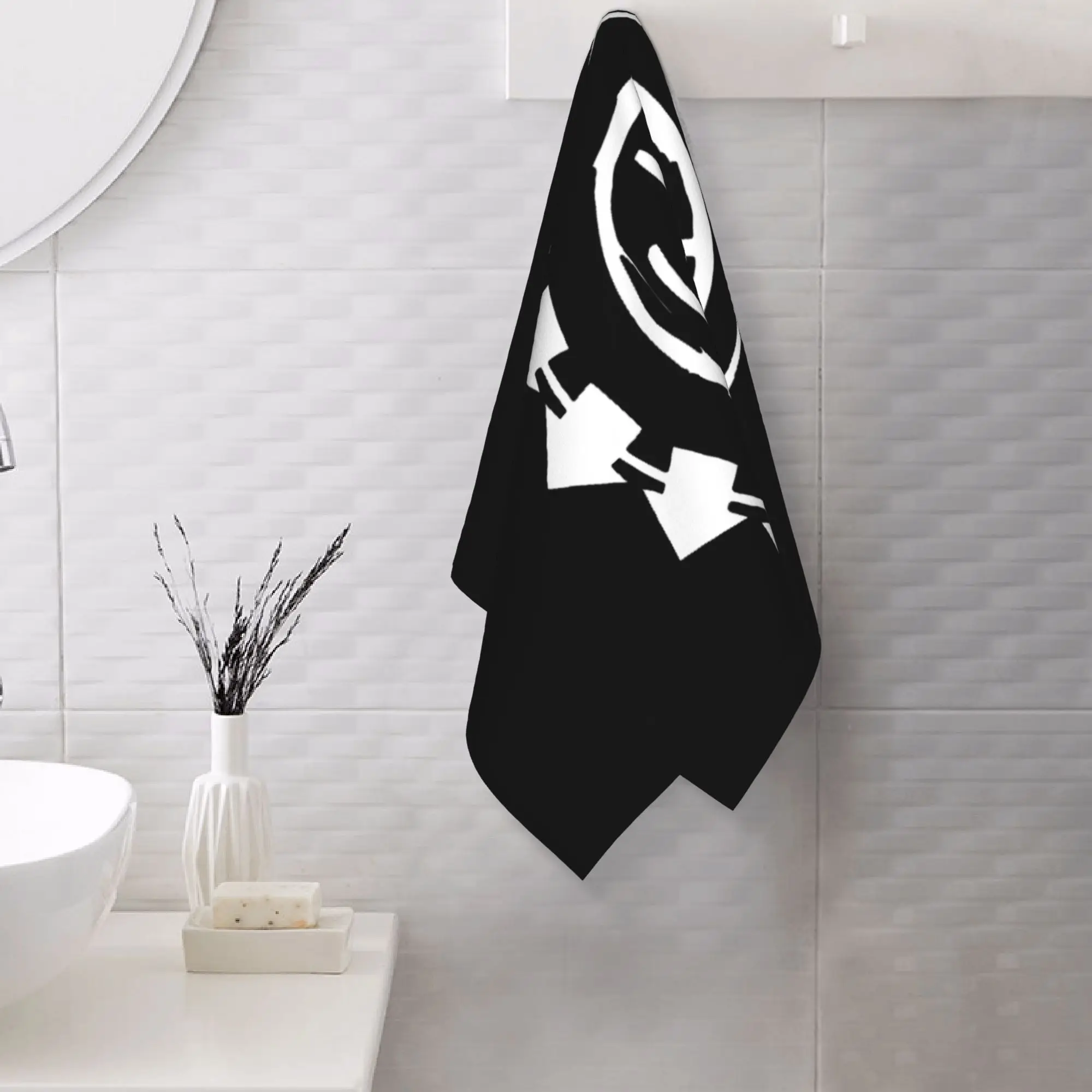 Custom Blink Eyes 182 Times Soft Face Towel Quick Dry Pool Bath Cotton Towels Absorbent