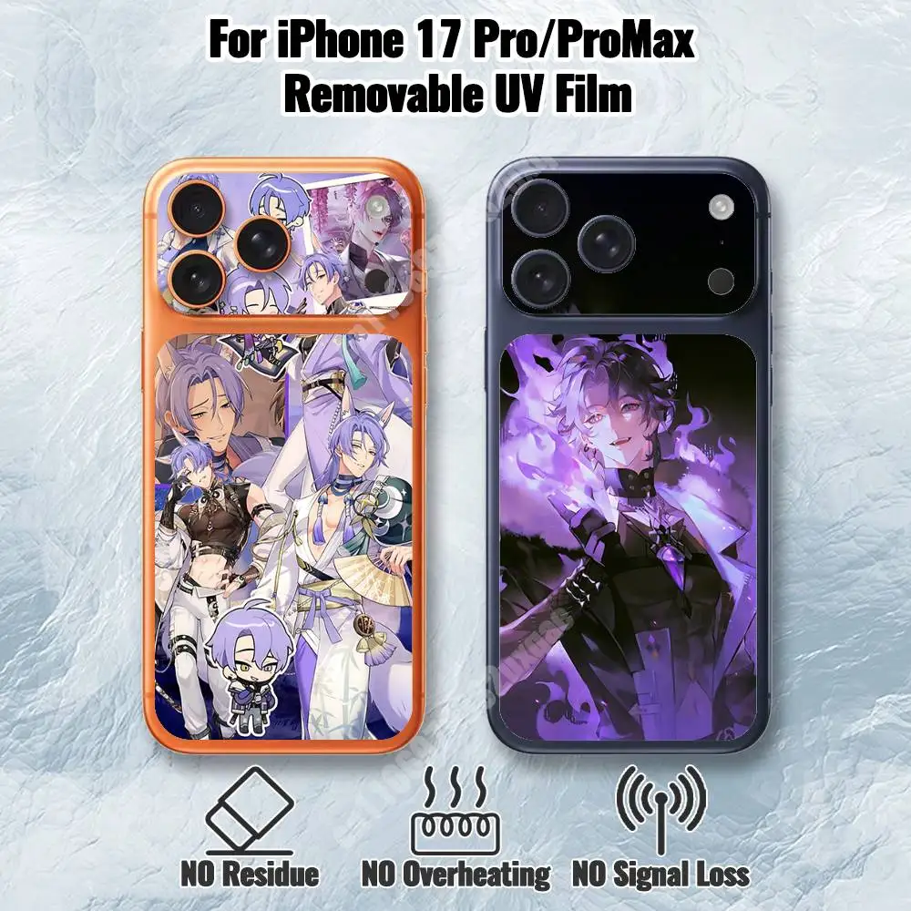 

Защитная пленка Game N-NU Carnival-S Kuya со съемной УФ-защитой для iPhone 17 Pro/17 Pro Max