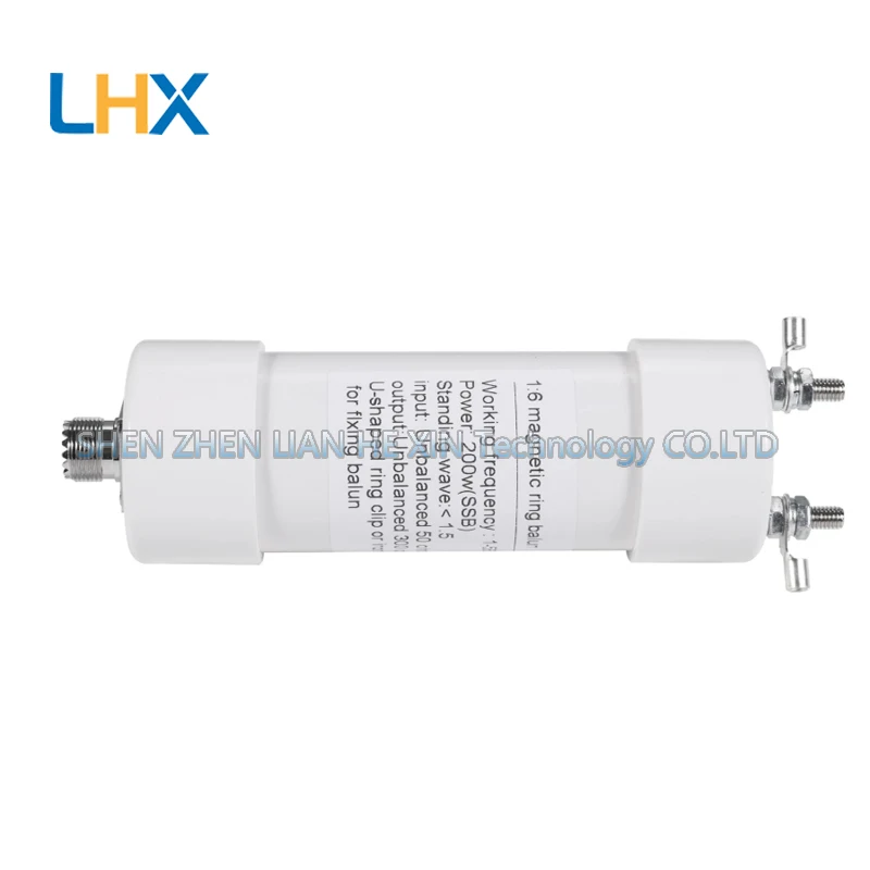 1:6 Barron 200W impedance converter 50 ohms to 300 ohms for shortwave antenna balancing and imbalance conversion in stock new