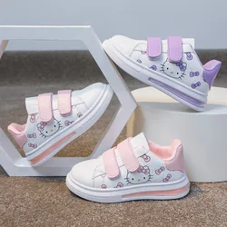 Sanrio Cartoon Hello Kitty dziecięce buty dla chłopców dziewczęce sportowe trampki dziecięce rozrywka letnie buty na co dzień antypoślizgowe bieganie maluch