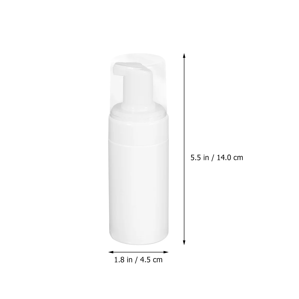 

4pcs Foam Bottle 200Ml Plastic Sub Bottle For Liquid Soap Press Pump Dispenser Refillable Bathroom Kitchen Organizer