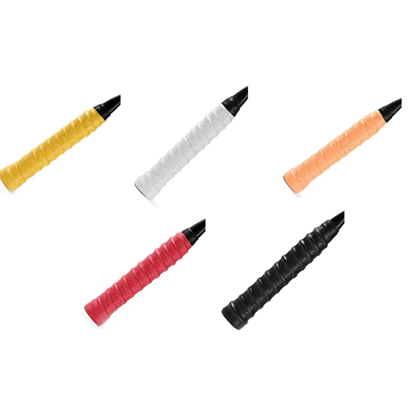 ELOS-Cinturón absorbente de sudor de bádminton engrosado, agarre de mano de quilla transpirable antideslizante perforado