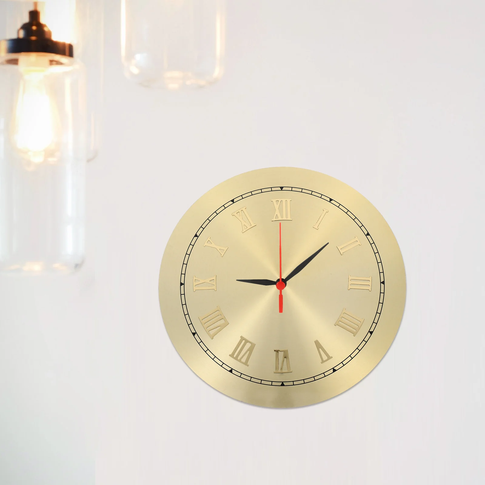 

1pc Vintage Quartz Dial Metal Parts For Wall For Home Office Decor Round Dial Clock Face Repair Wall Clock Face Parts