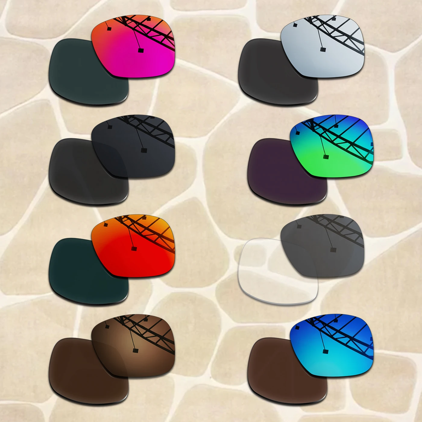 

Upgrade Lenses for RB4264 58mm Sunglasses Frame 100% UV Protection Multiple Color Options