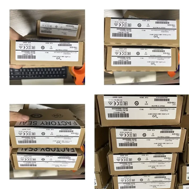 Factory Wholesale Stock 16CH DC24V Sink Source Input Module 1769-IQ16 12 Months Warranty Fast Shipment
