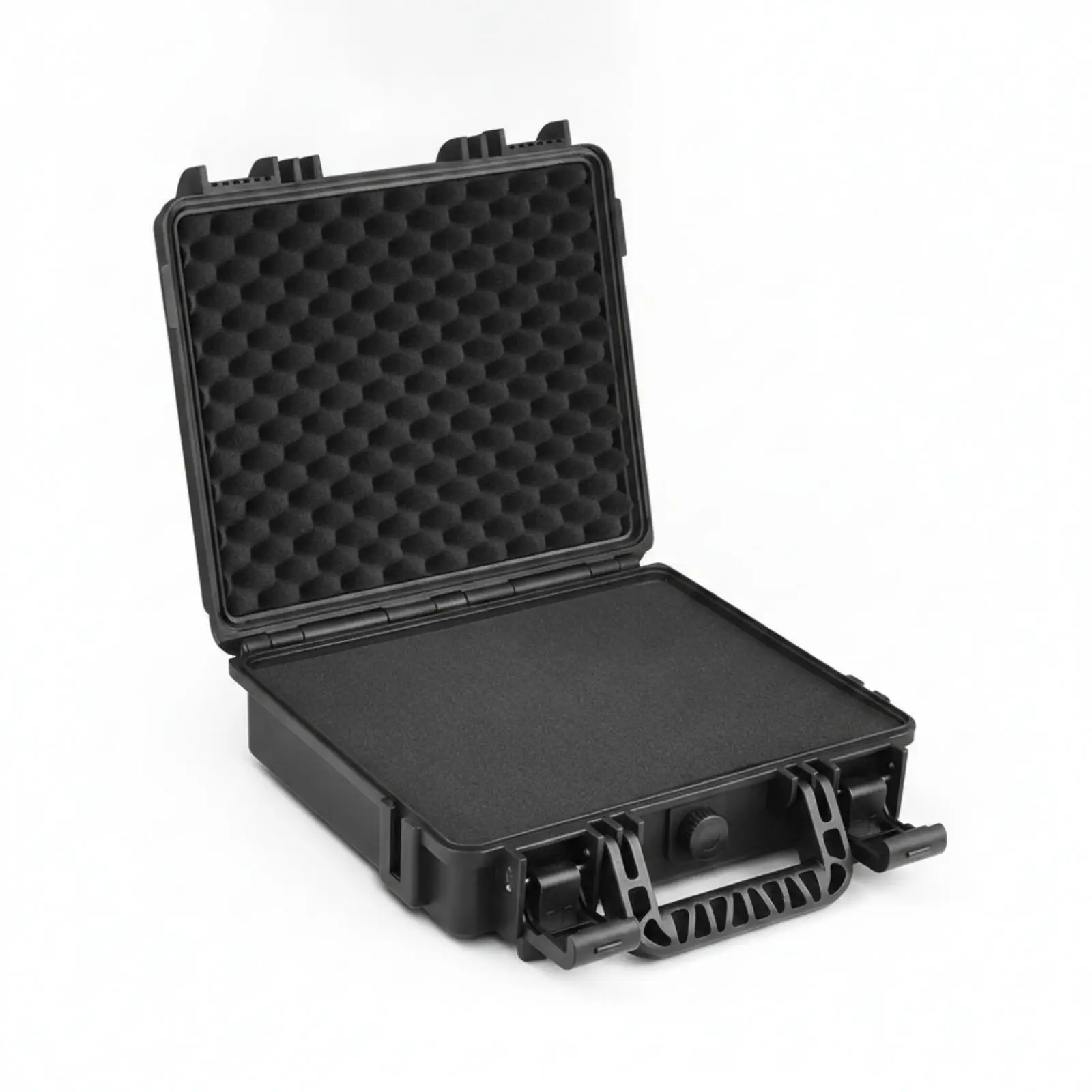 Waterproof Hard Carrying Case for Drone Accessories with Steel Latch and Shockproof Molded Shell for Travel