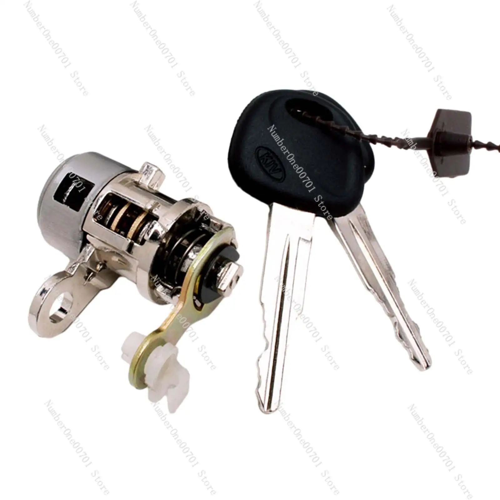 Door Lock Cylinder with 2 Keys Cars Weatherproof Accessories Cars Door Lock