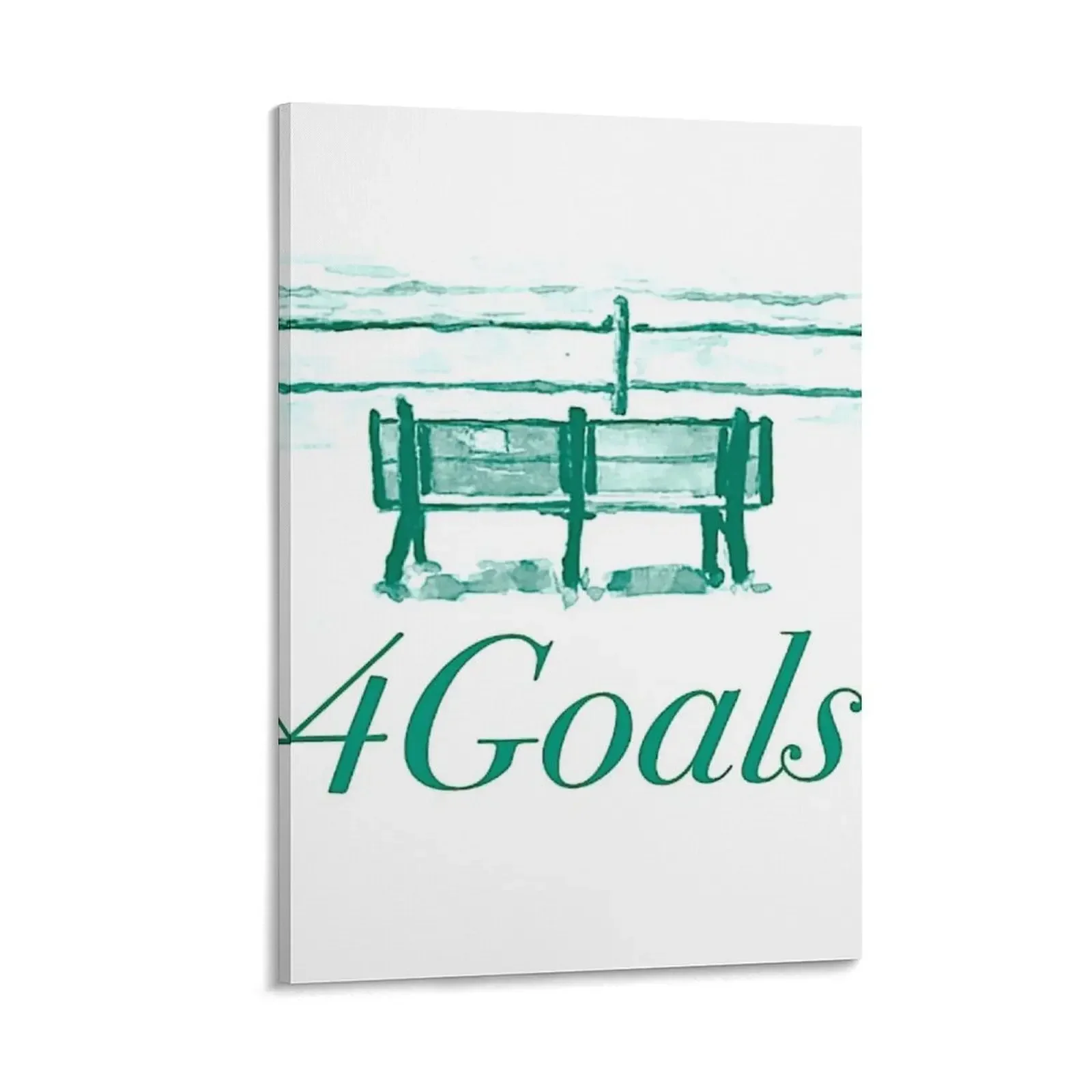 

v4Goals Logo Canvas Painting Paintings on the wall decorative picture for living room modern home decoration