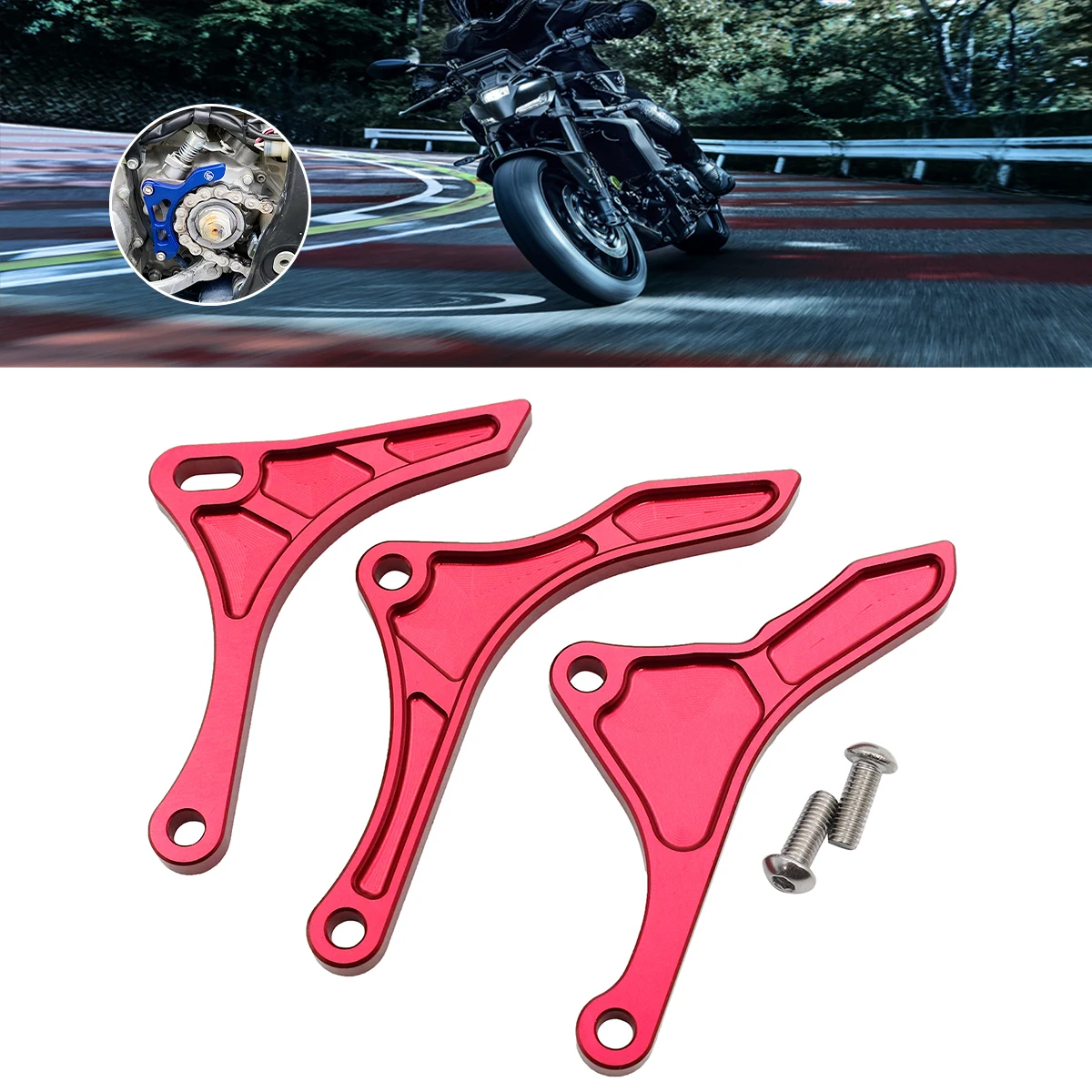 

For Yamaha WR YZ YZ250FX YZ250F YZ450F YZ450FX WR250F WR450F Motorcycle Aluminum Engine Plate Case Saver Cover Guard Protector