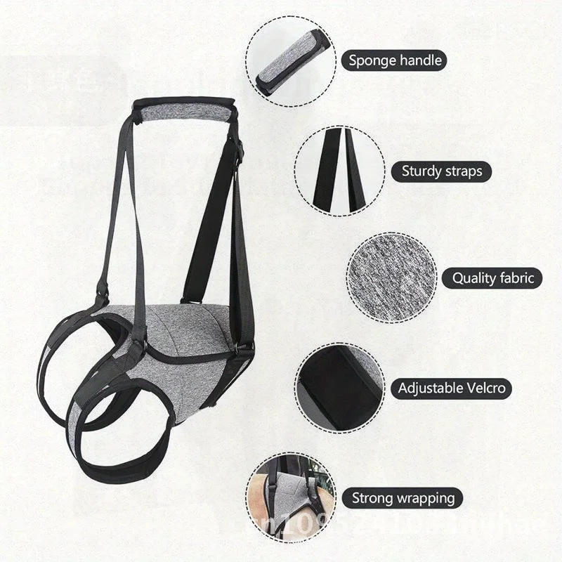 

Pet Aid Dog Hurt Legs Assisted Harness Elderly Dog Recovery Strap Traction Pet Supplies Comfortable Breathable Adjustable