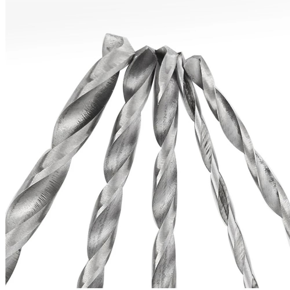 Taladro helicoidal HSS de 5 piezas, broca extralarga de 150mm, 2mm, 3mm, 3,5mm, 4mm, 5mm