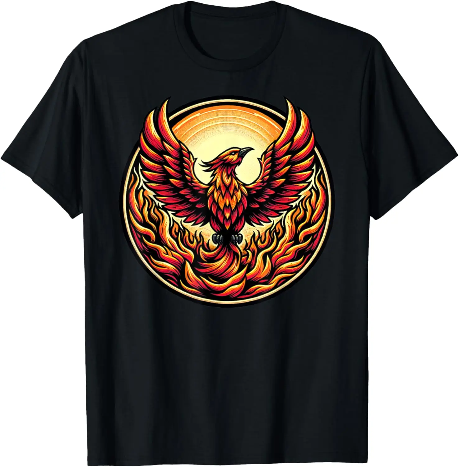 

Phoenix Rebirth in Glorious Flames T-Shirt