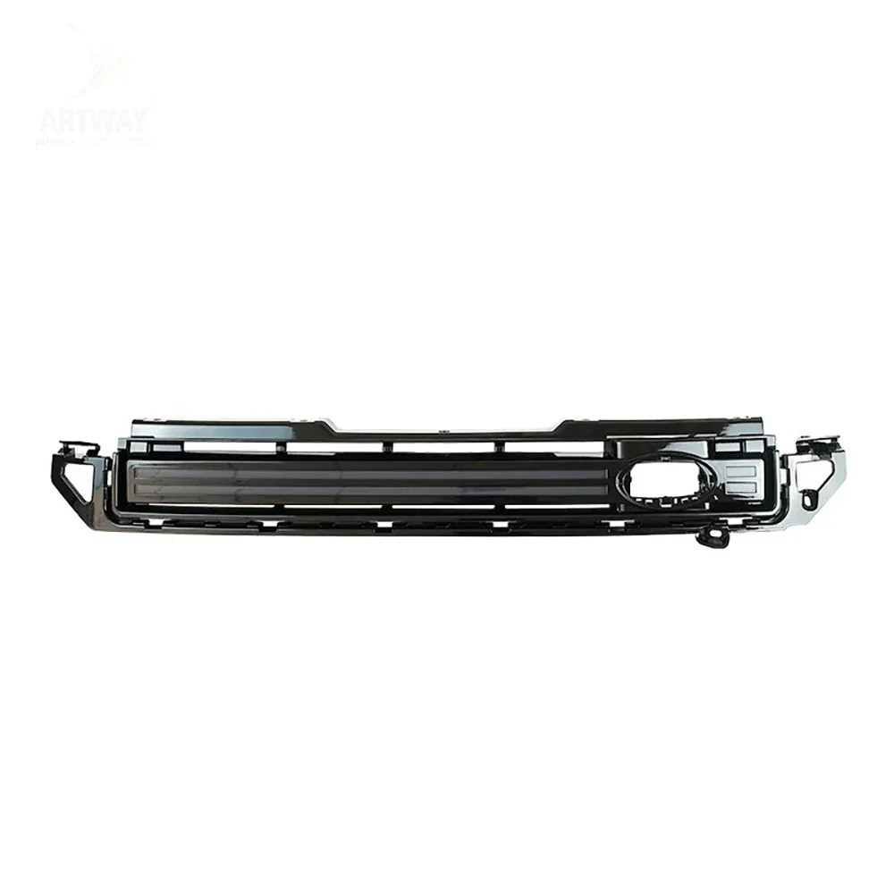 Front Grille Light Bar With LED Light Fit For Land Rover new Defender 90 110 130 2020 2021 2022 2023 Modified Front Face Grills