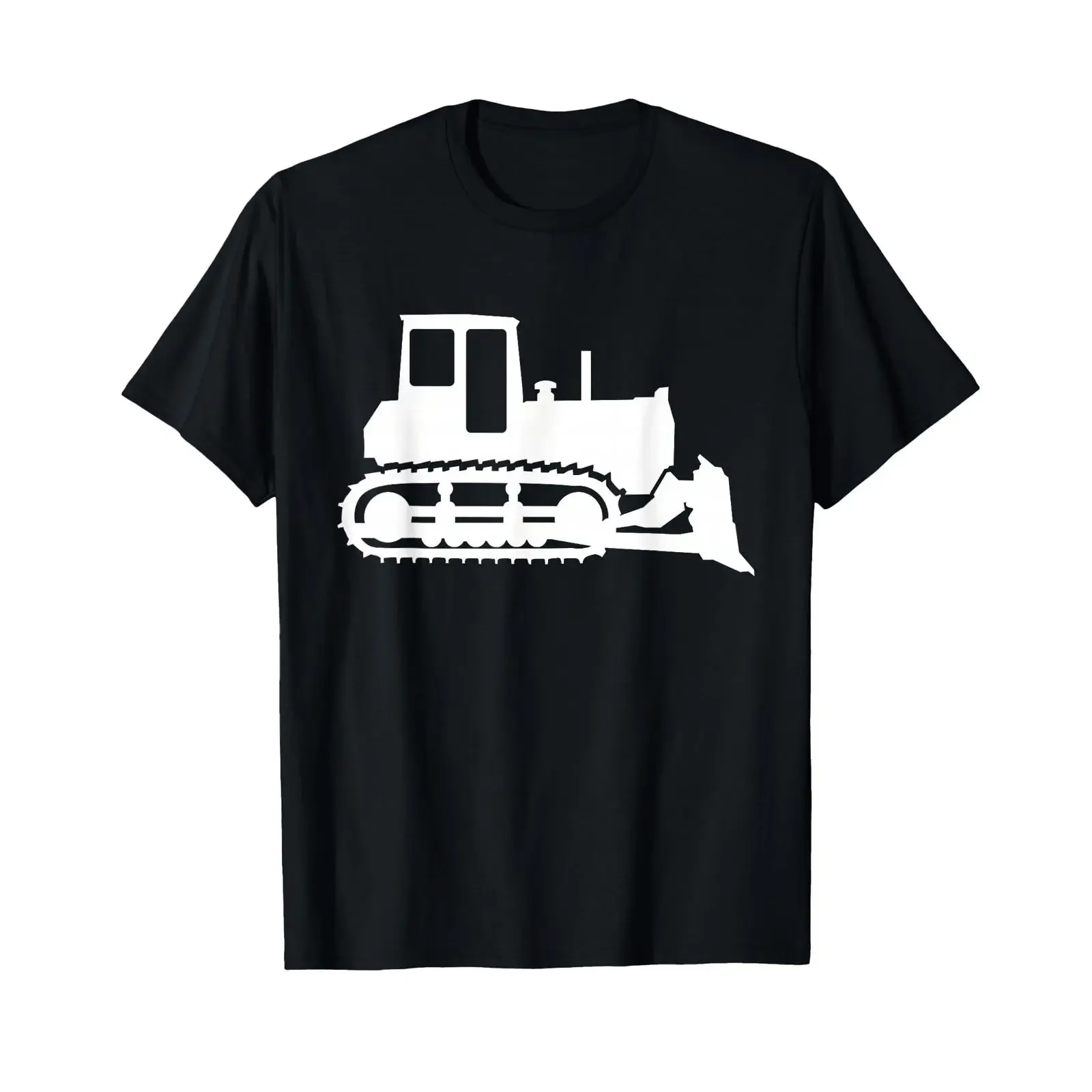 Bulldozer T Shirt vintage Washed designer clothes Casual Breathable Comfortable graphic fashion Stylish Top For Everyday Wear