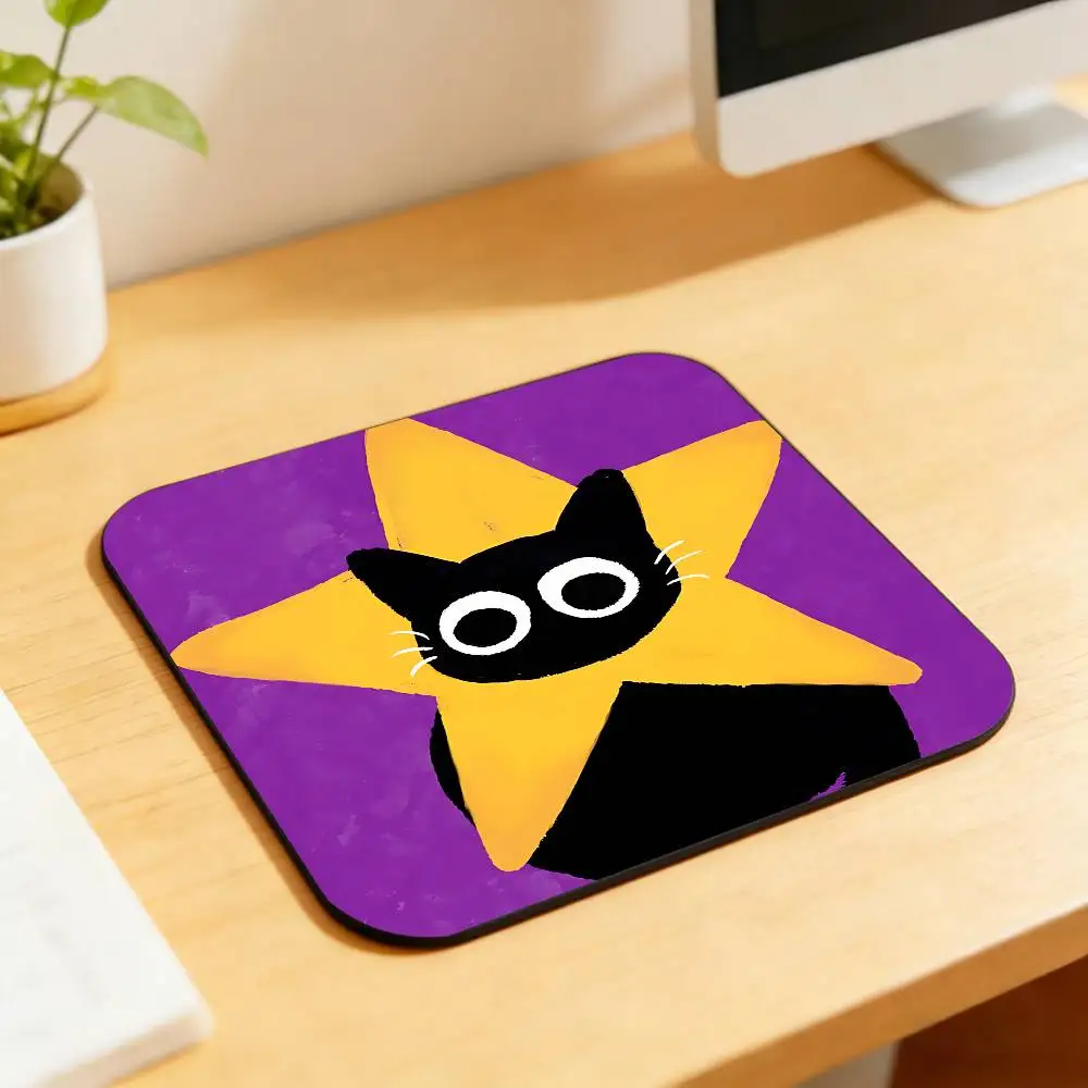 Cartoon D-Drawing Black Cat Decorative Refrigerator Magnets,Funny Fridge Magnets for Kitchen Home Office Whiteboard Locker Decor