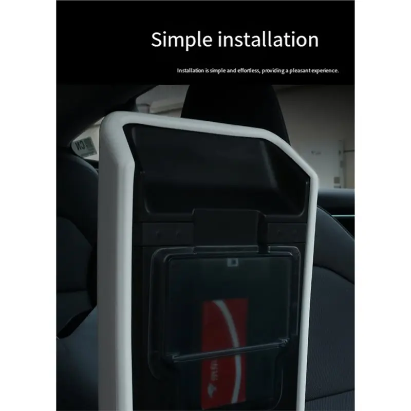 Rare Car Center Console Armrest Lid Central TPE Soft For Tesla Model Y Juniper Launch 2025 Model 3 Highland 2024 White