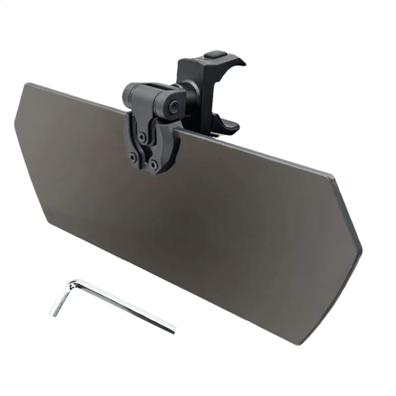 

UTV Sun Protection Visors Anti-Glare Rotatable Sun Visor Wear-Resistant Acrylic Sun Visor Stable Sun Visor With Clamp