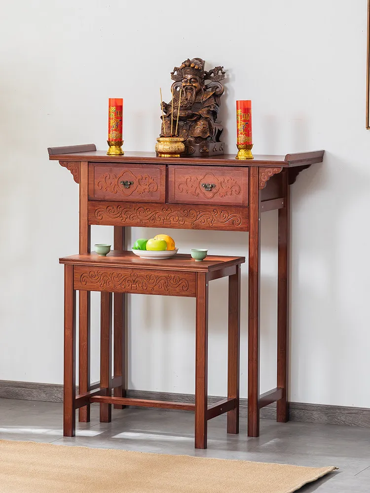

Cz household ancestral tablet table, rural hall cabinet, mother table buddhist niche