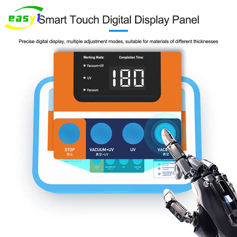SUNSHINE S-918B SE Intelligent Vacuum UV Filming Machine with UV Curing and Vacuum Holding for Film Application Repair Tools