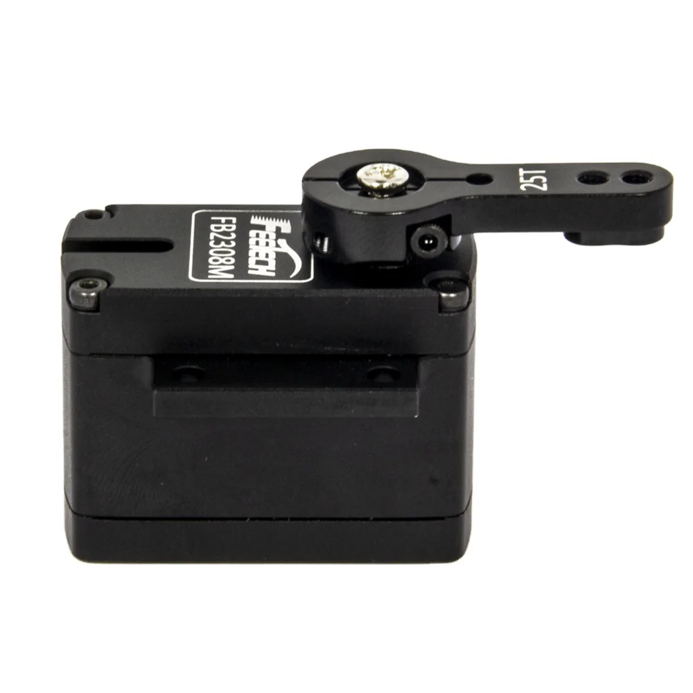 Feite 12V 7Kg.Cm Digital 360-Degree Servo Waterproof Industrial Waterproof Servo Brushless Steel Gear 360-Degree RC Cars