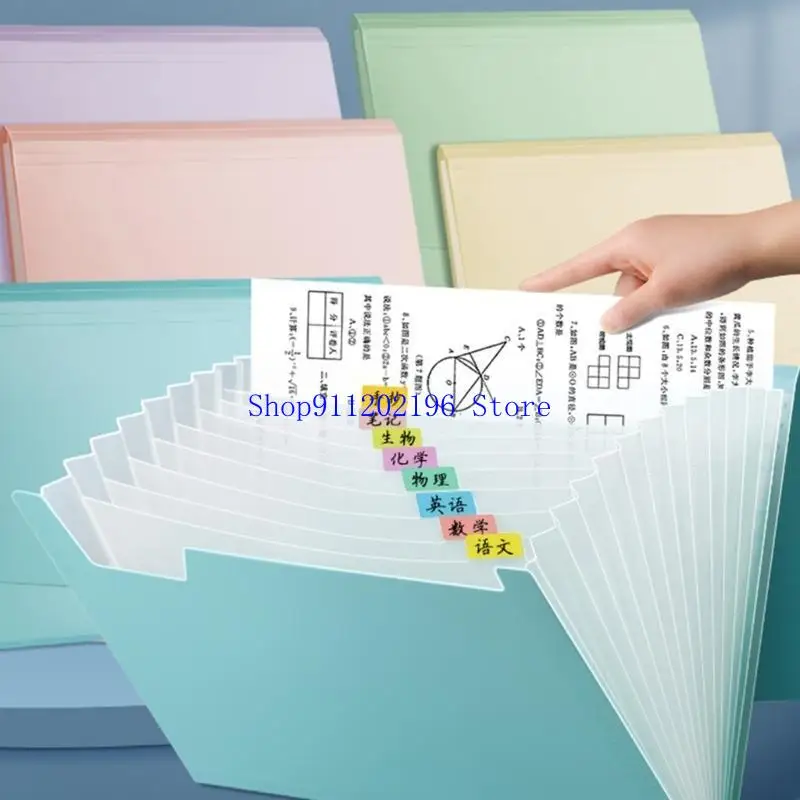 P82A Storage Folder Office Data Book Storage Book Accessories Large capacity