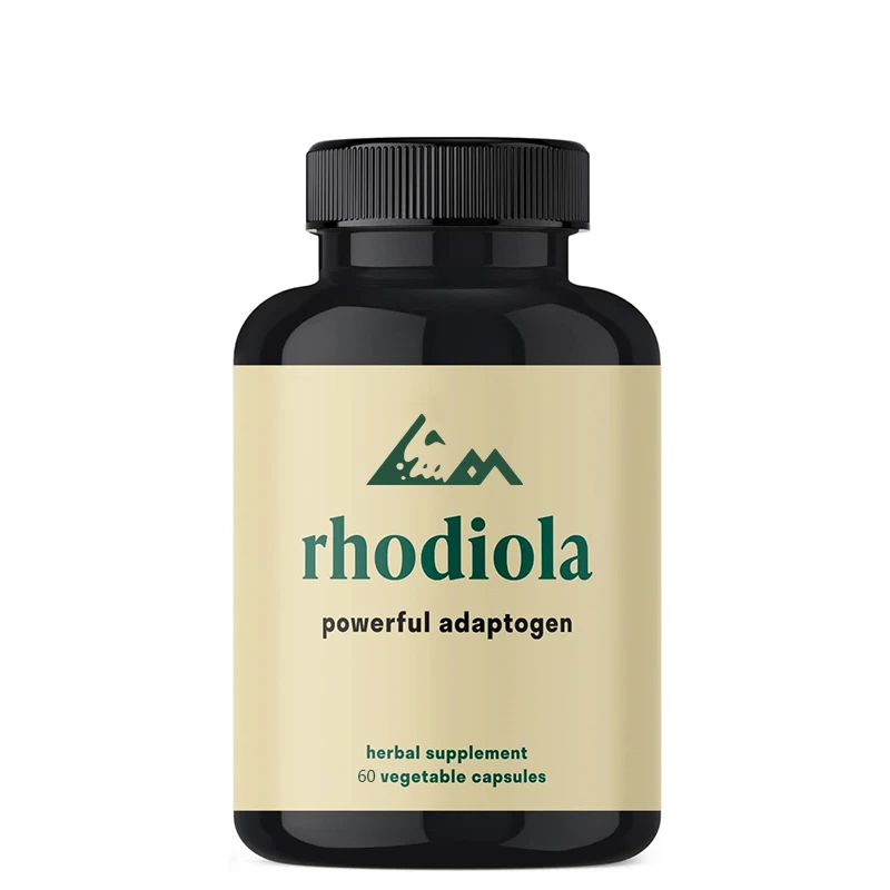 Super strong Rhodiola supplement for natural stress and mood boosting - Rhodiola extract (3% salidroside and 1% Rhodiola)