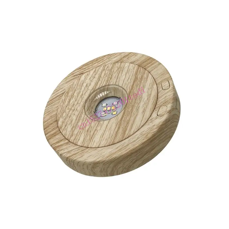 M76B 8 Lighting Effects 3 Speed Rotation Plastic Display Stand for Decorative Items