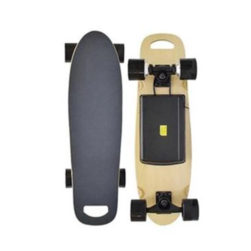 

8-Layer Maple Wood CE Certified Dual Dragon Electric Skateboard Fish Board Design 4000mAh Battery 70-100KG Max Load 12-15km/h