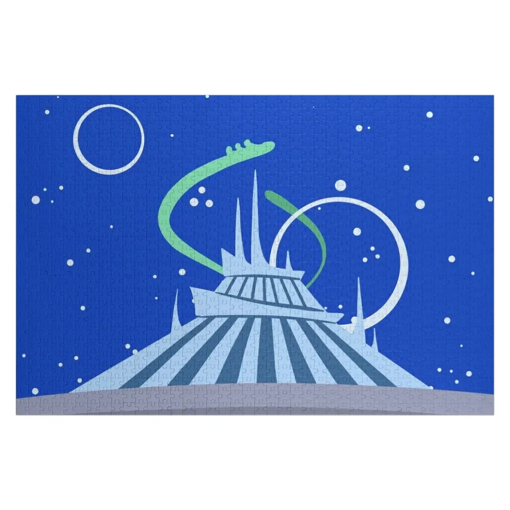 Space Mountain Jigsaw Puzzle regalo in legno personalizzato opere d'arte in legno nome immagine Puzzle