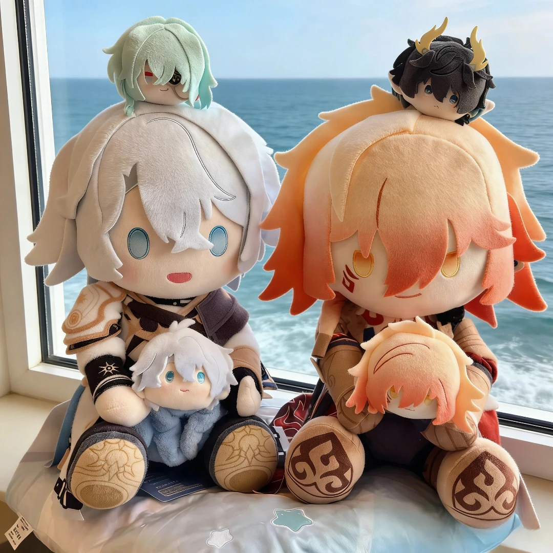 

New Honkai Star Rail Official Merch Mihoyo Original Theme Series Doll Aventurine Dr. Ratio Cyrene Dan Heng Phainon Mydei