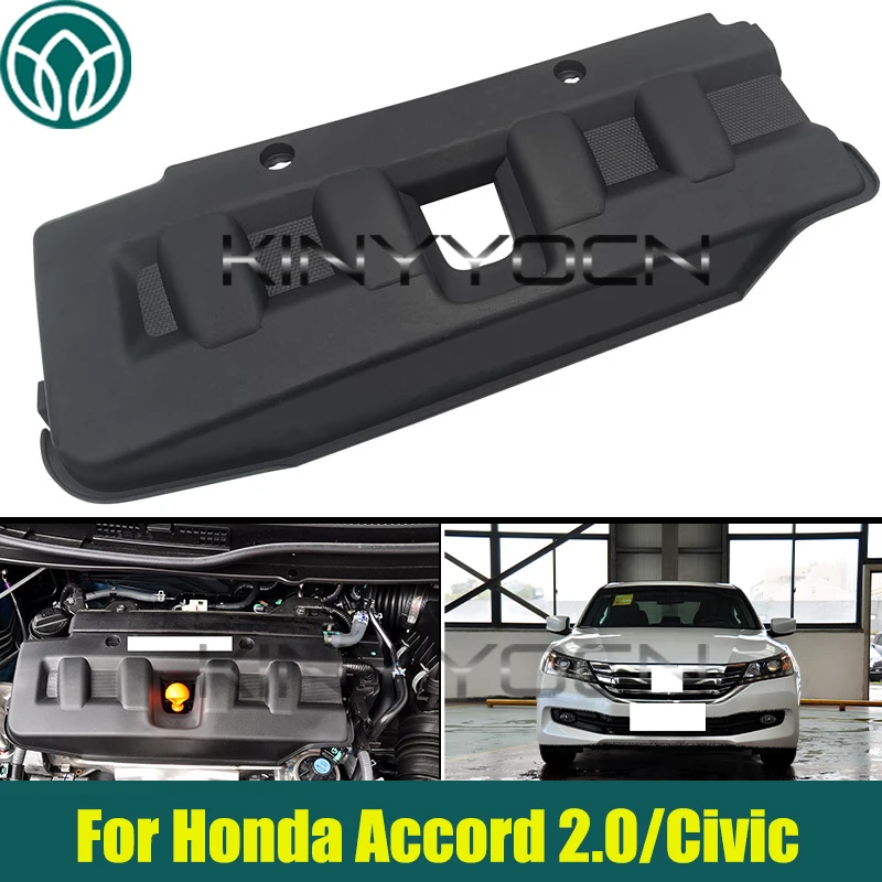 

Engine Protection Cover Engine Upper Cover Bonnet For Honda Accord 2.0 2014-2018/Civic 2012-2016 Auto Engine Hood Dust Cover
