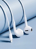 Wired In-Earphone Compatible With Apple Lightning,Wired Headphones In-Ear Earbuds Earphones Compatible With Iphone/Ipad Lightnin