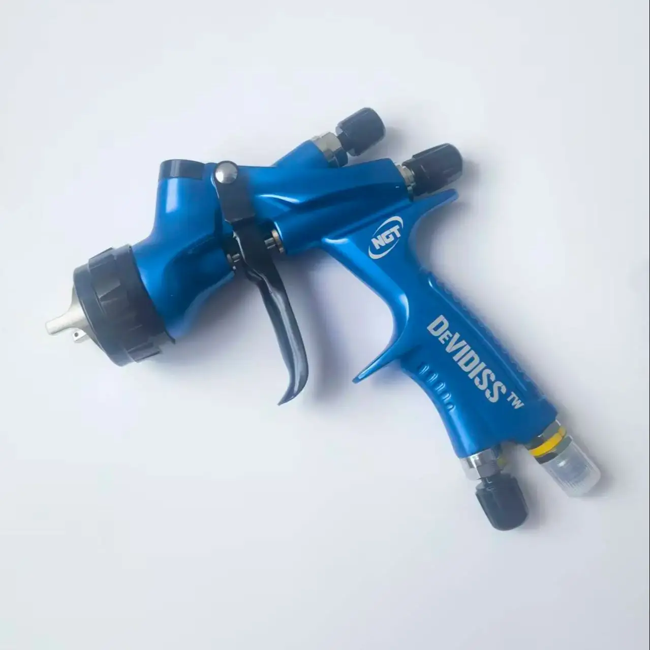 

Профессиональный пневматический краскопульт DEVIDISS HVLP (аналог Cool LVMP) с соплом из нержавеющей стали для покраски автомобилей