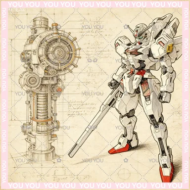 

Фигурка Bandai PB Gundam HG 1/144 CALIBARN PERMET SCORE FIVE, мобильный костюм Гандам, аниме-фигурка, модель-конструктор, игрушки для детей