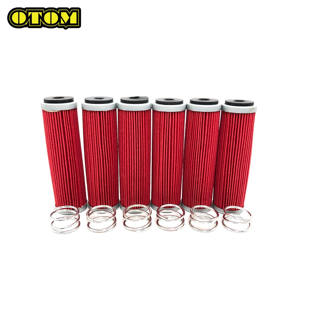 OTOM Motorbike Engine Oil Filters Imported Filtration Paper For ZONGSHEN KAYO NC250 NC450 Pit Dirt Motorcycle Accessories Tools