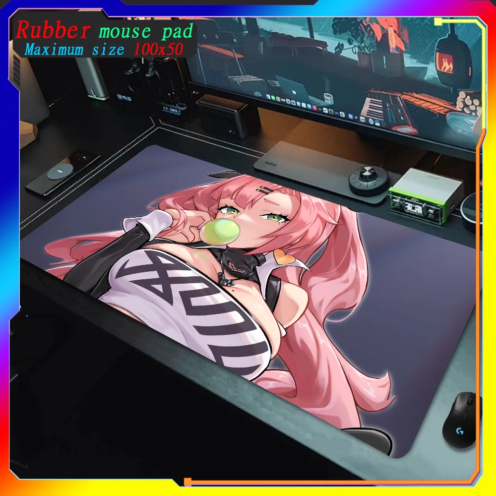 Best Sellers Zenless Zone Zero HD print Backlight Default Outfit Desktop Gaming Mouse Pad Large Deak Mat Gift Boys for Mouse Pad