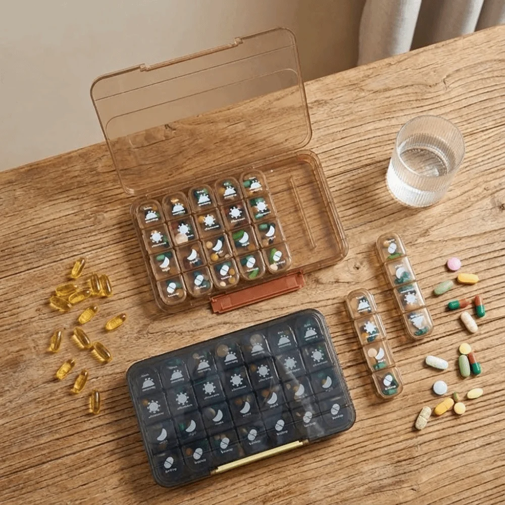 28 Grid Weekly Pill…