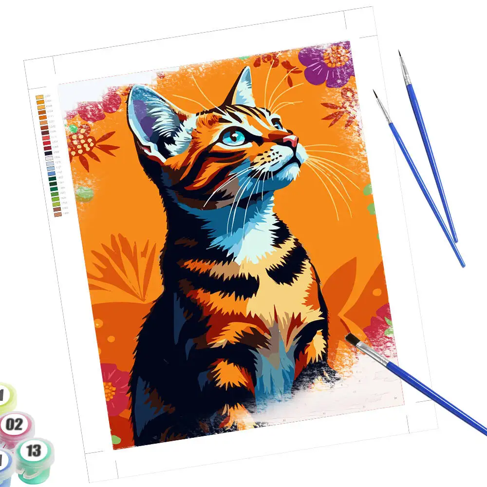 Tiger Pattern Paint… - image