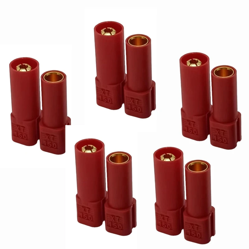 3/5/6/10 paar Original XT150 Stecker Adapter XT150 Weiblich Männlich Stecker 120A Großen Strom Hoch bewertet Amps Für RC LiPo Batterie Auto