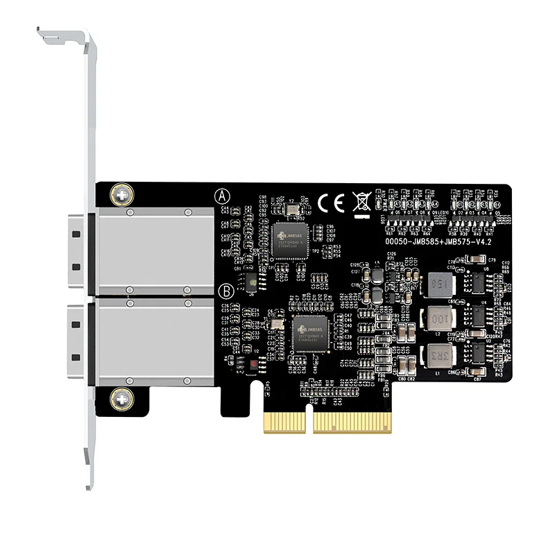 Mini SAS SFF-8088 12G to PCIe X4 Expansion RAID Adapter Converter Two Units in Stock