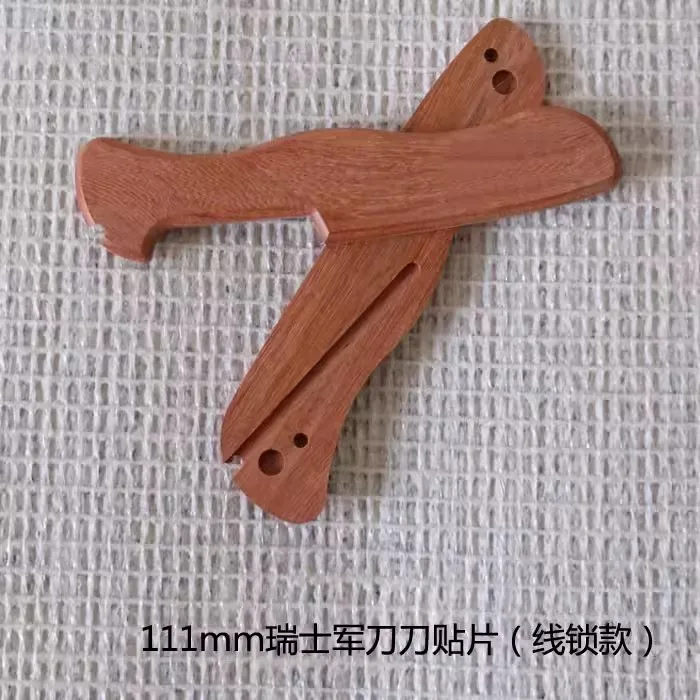 handmade birmanes rosewood handle escalas para victorinox canivete suico escala sak faca voce mesmo modificar 111 mm par 01