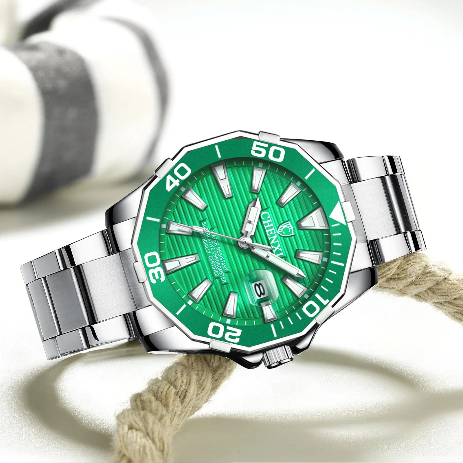 CHENXI 8205 mode Trendsetter Quartz créatif étanche mâle montre-bracelet hommes électronique poignet chine montres Montre Sport