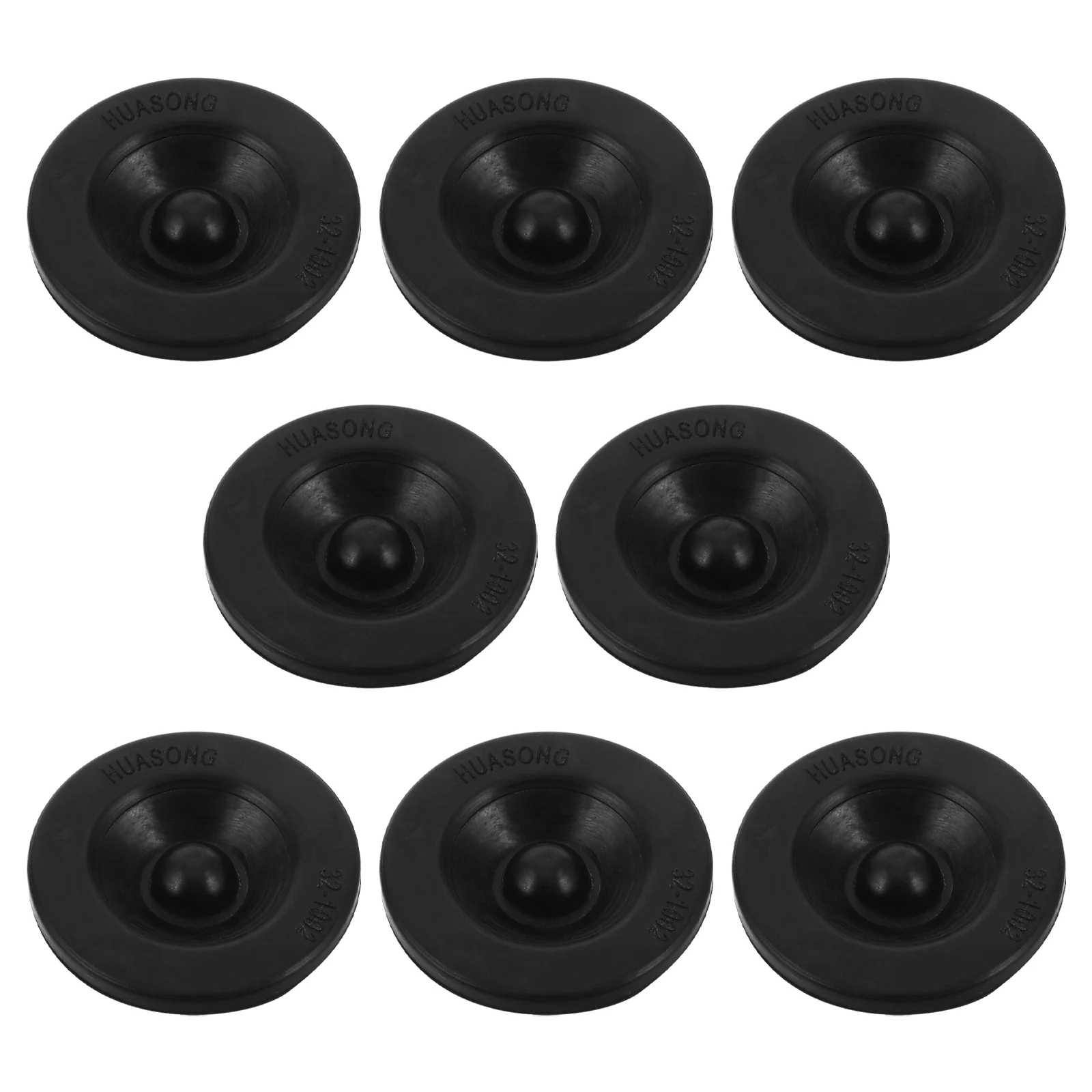 

8 Pcs Axle Dustproof Cover Rv Trailer Front Covers Grease Caps for Hubs Rubber Wheel Plug