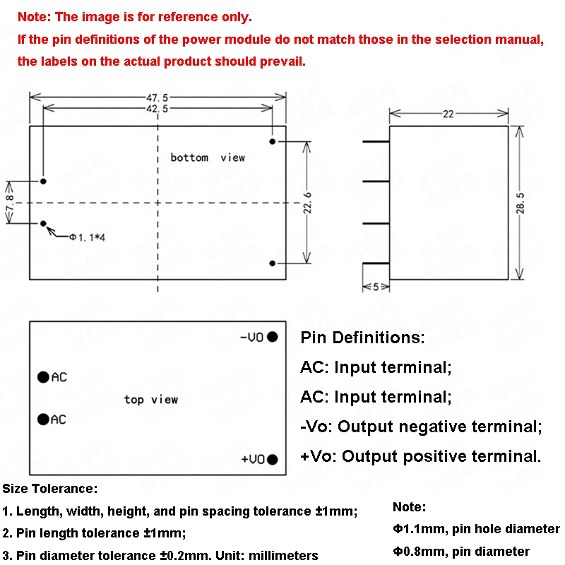 

Low Cost 220V to 15W 5V/9V/12V/15V/24V HLK-15M05B/15M09B/15M12B/15M15B/15M24B AC DC Power Supply Module