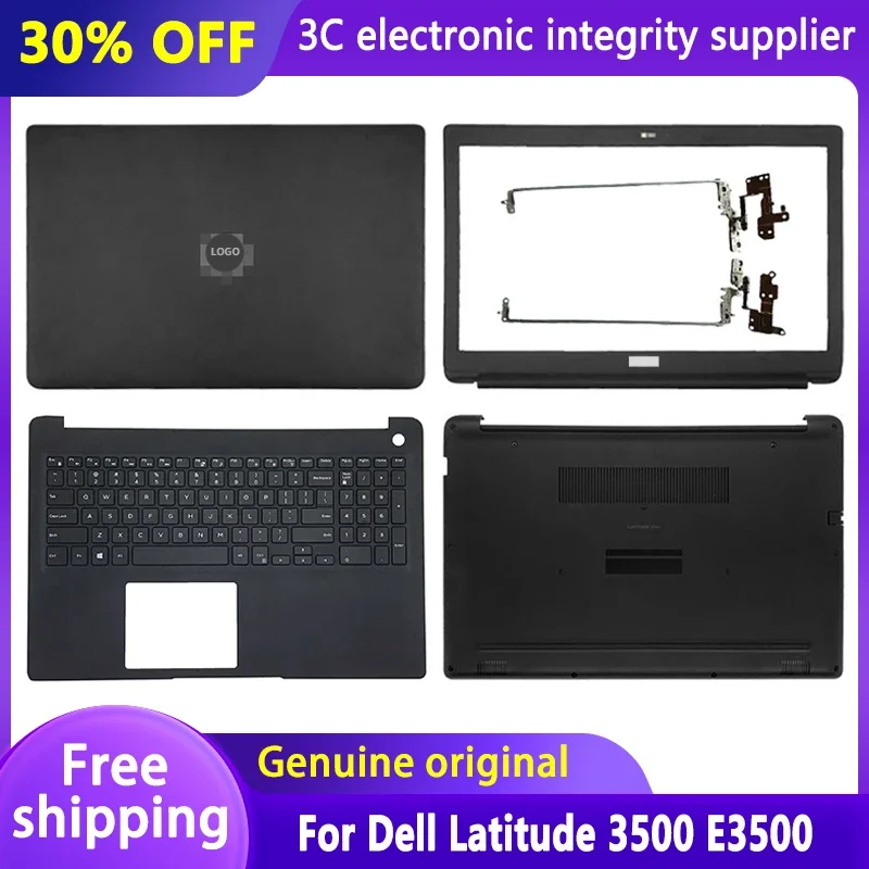 

Laptops Case For Dell Latitude 15 3500 E3500 Screen LCD Back Cover/Front Bezel/Hinge/Palmrest/Bottom Case Notebook Accessories