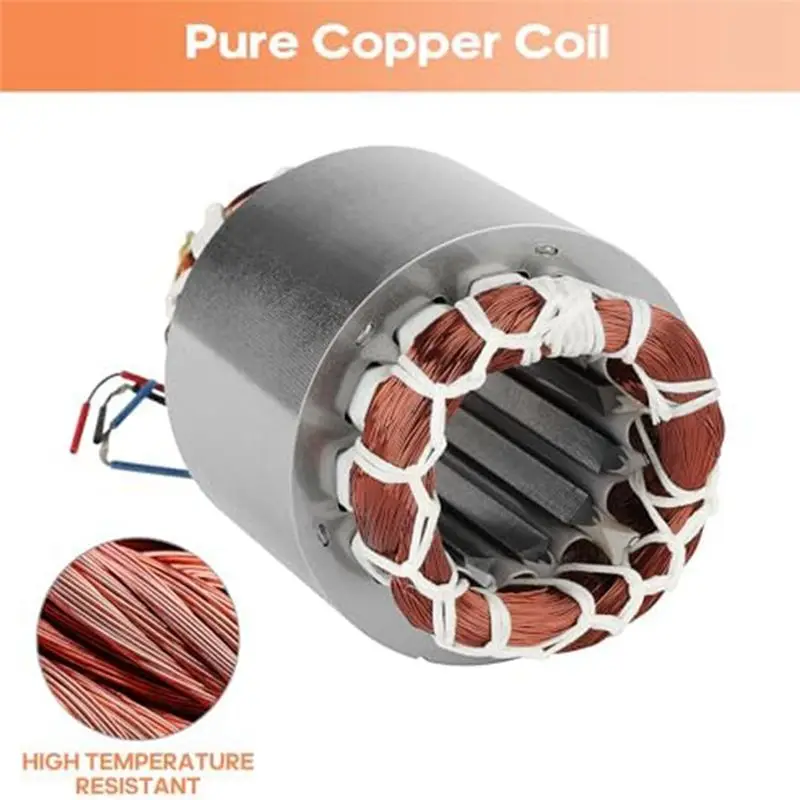 A79I 40 واط محرك اهتزاز هزاز الخرسانة ، 110 فولت 3600 دورة في الدقيقة محرك اهتزاز مقاوم للماء تهتز مرحلة واحدة لطاولة شاكر ، Dur