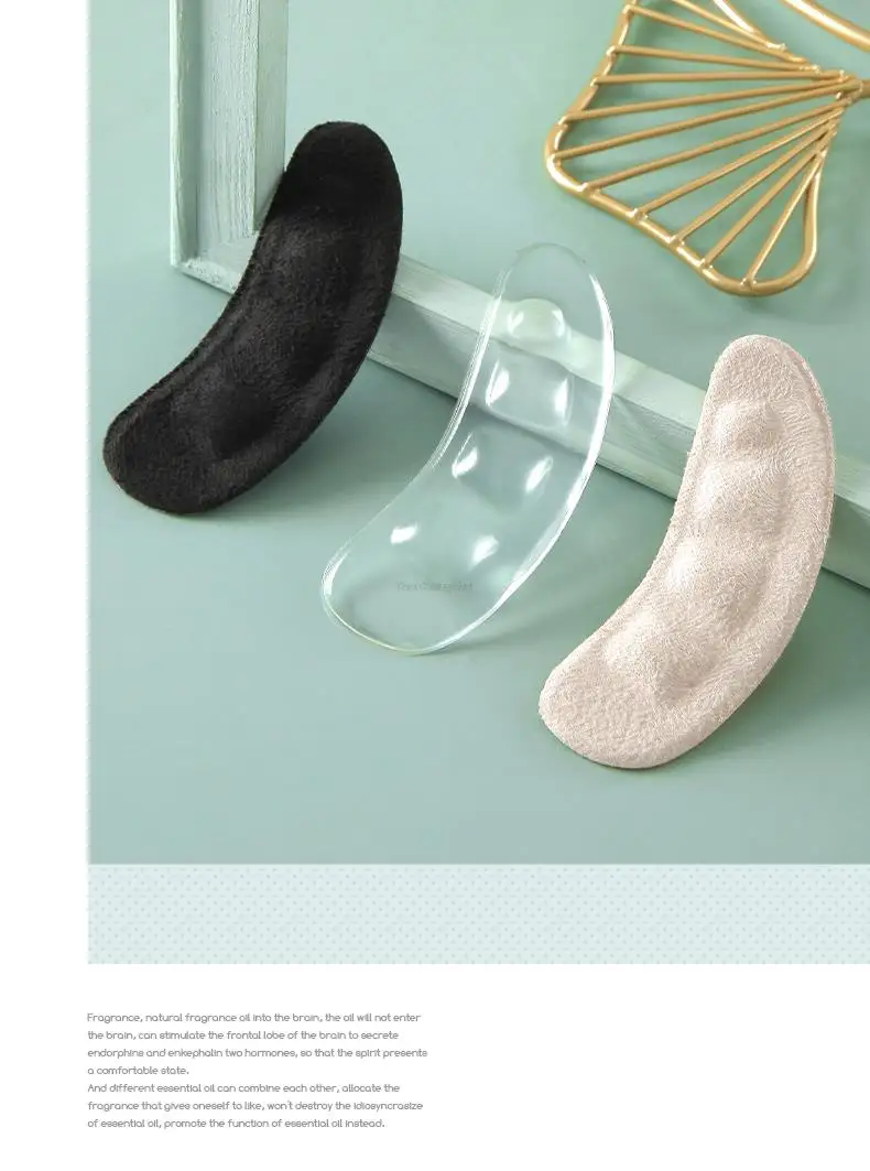 Schuhpolster für High Heels, rutschfeste Fußpolster für Sandalen, verschleißfeste Füße, Silikon-Fersenschutz für Damenschuhe, Fersenschutz – Detail 3