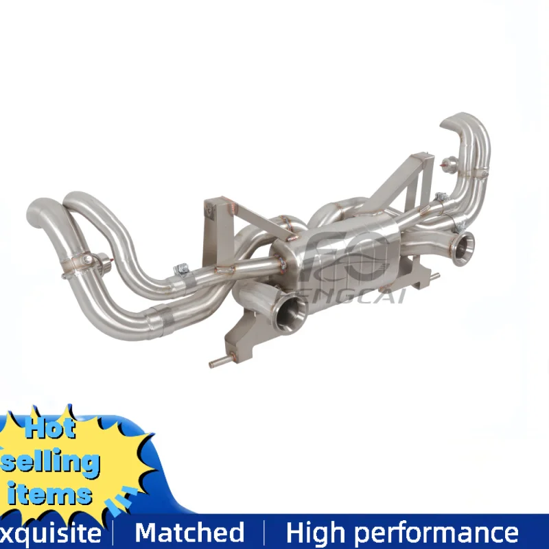 

Stainless Steel cat Back Exhaust Pipes for Audi R8 V10 5.2l 2017+ Exhaust System Muffler Vacuum Valve Modified Acoustic Wave